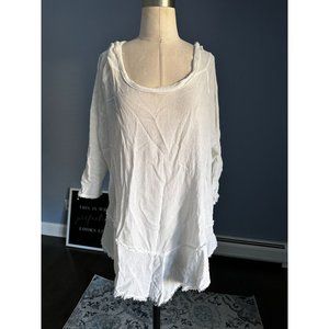 Americanable Amerikanable Top white with hood Medium